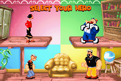 Popeye: Rush for Spinach screenshot 5 for GameBoy Advance